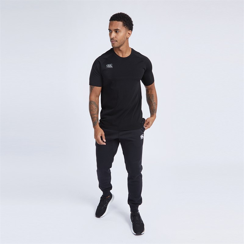 Canterbury Mens Vapodri Seamless Top Black/Grey