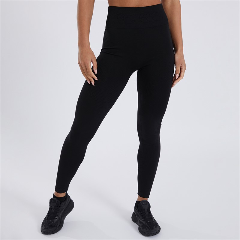 Canterbury Womens Vapodri Seamless Tight Leggings Black