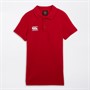 Canterbury Junior Boys Waimak Polo Flag Red
