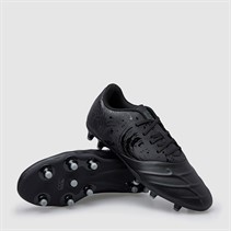 Canterbury Mens Phoenix Genesis Team FG Firm Ground Rugby Boots Black/Silver