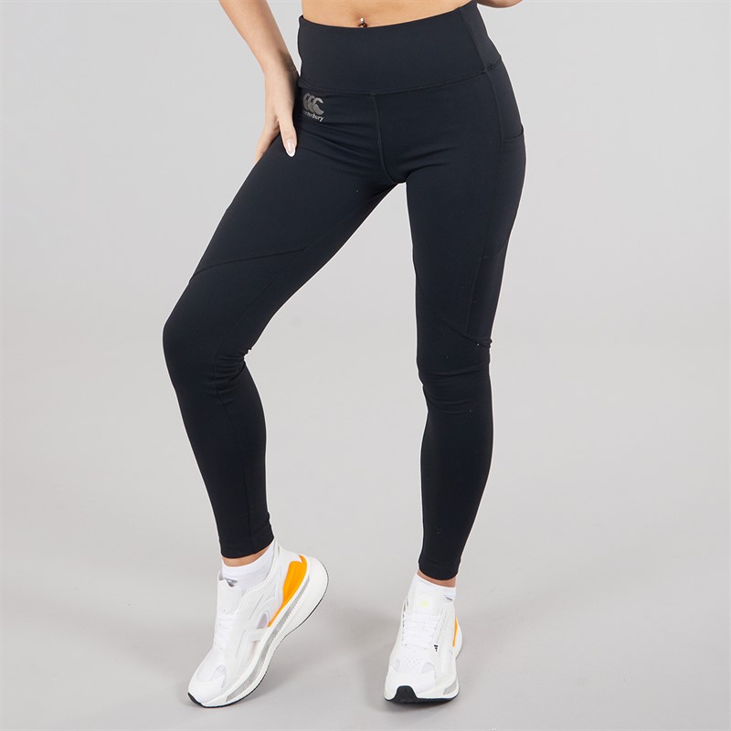 Canterbury Womens Vapodri Training Tight Leggings Black
