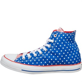 Converse CT All Star Hi Polka Dot Buty Sportowe Niebieski