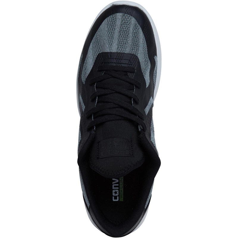 converse thunderbolt ox black
