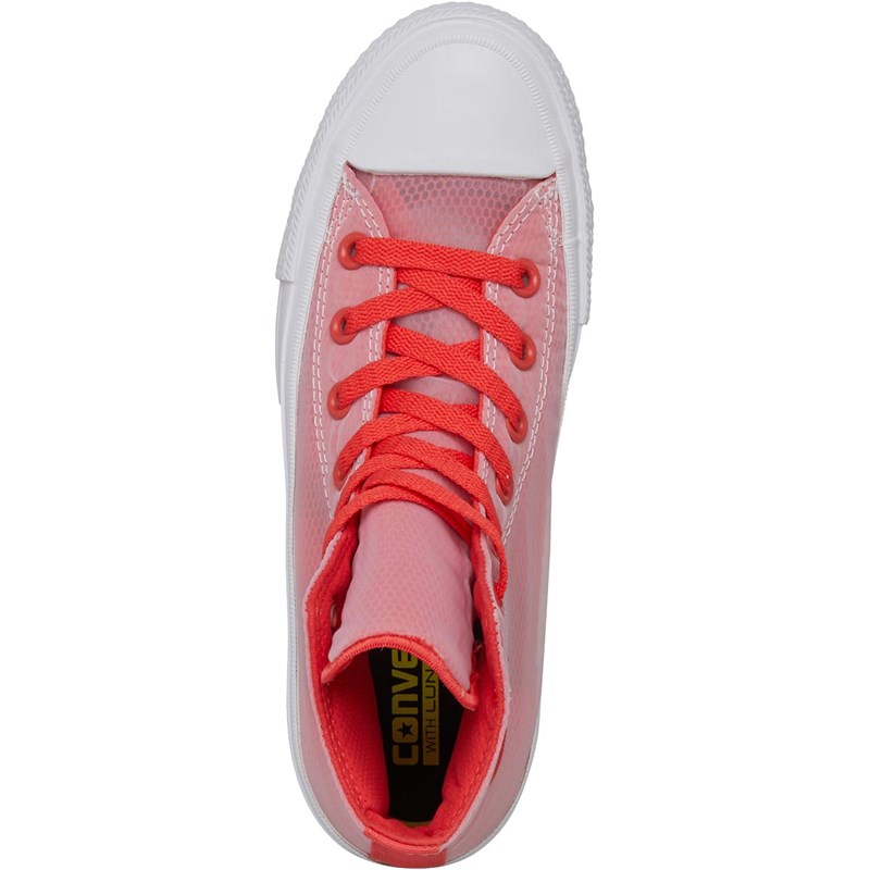converse rouge fille