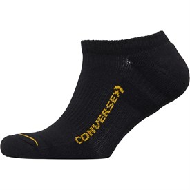 Image of Converse Core Single Footie Socks Black