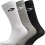 Converse Chaussettes Crew Trois Pack Noir