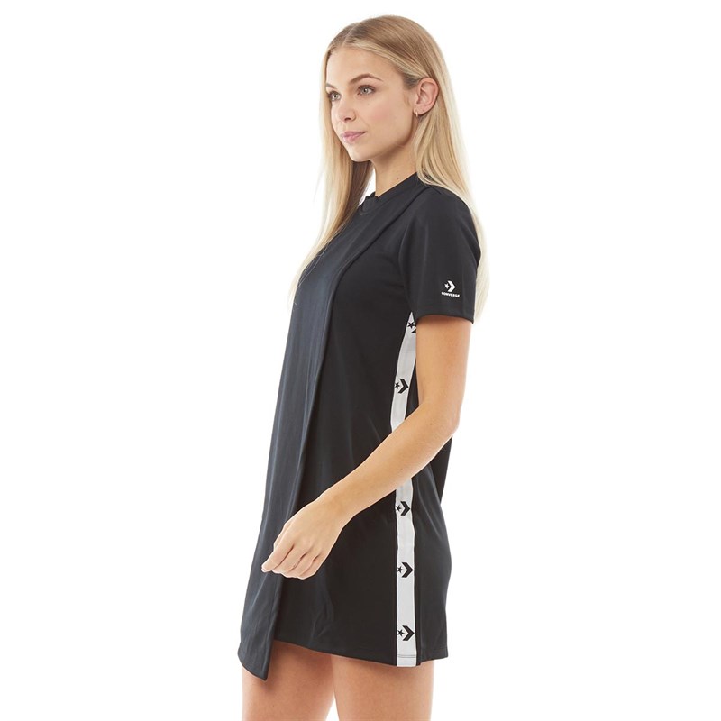 converse black dress