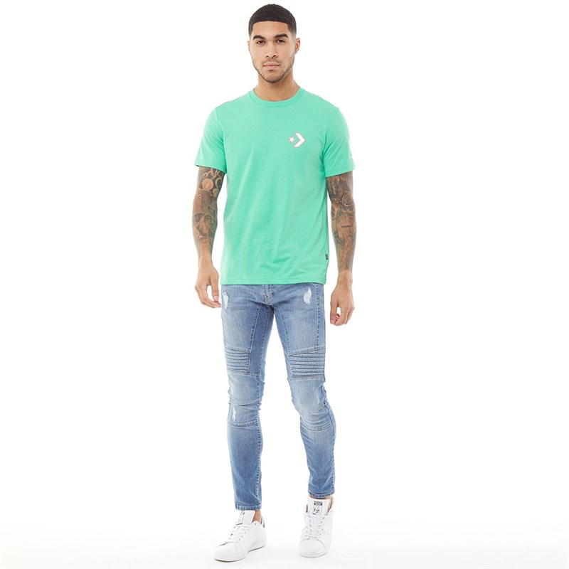 t shirt converse verte