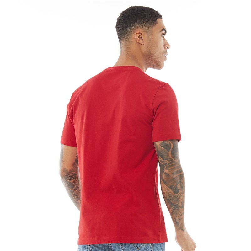 t shirt converse femme rouge