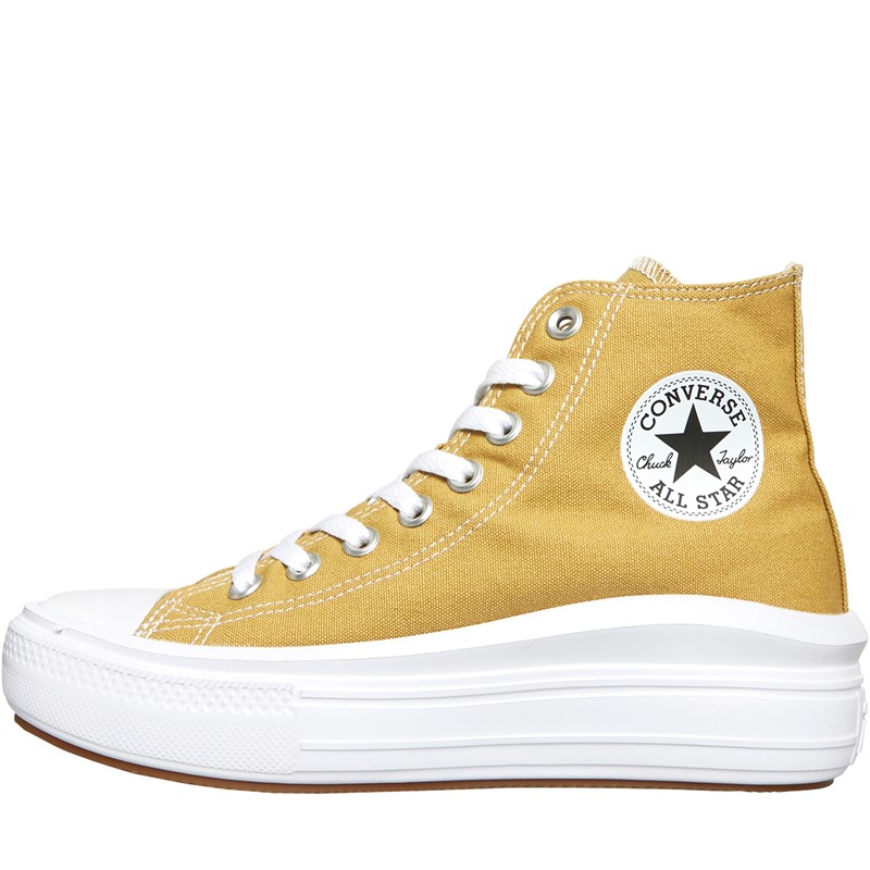 Buy Converse Womens Chuck Taylor All Star Move Platform Trainers ...