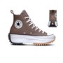 Converse Run Star Hike Platform Seasonal Color Trainers Earthy Brown/Black/White