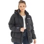 Converse Womens Oversized Super Puffer Down Jacket Converse Black
