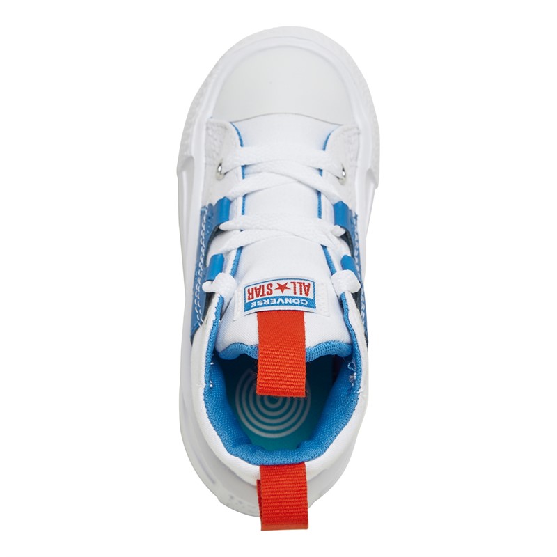 Converse Infant Chuck Taylor All Star Ultra Trainers White/Blue Slushy/White