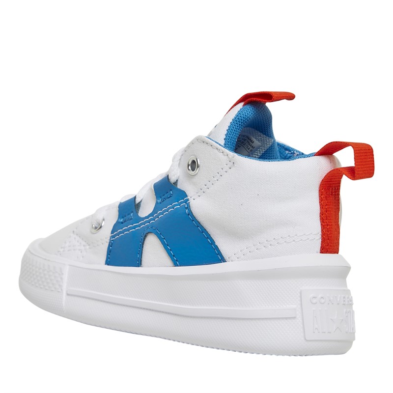 Converse Infant Chuck Taylor All Star Ultra Trainers White/Blue Slushy/White