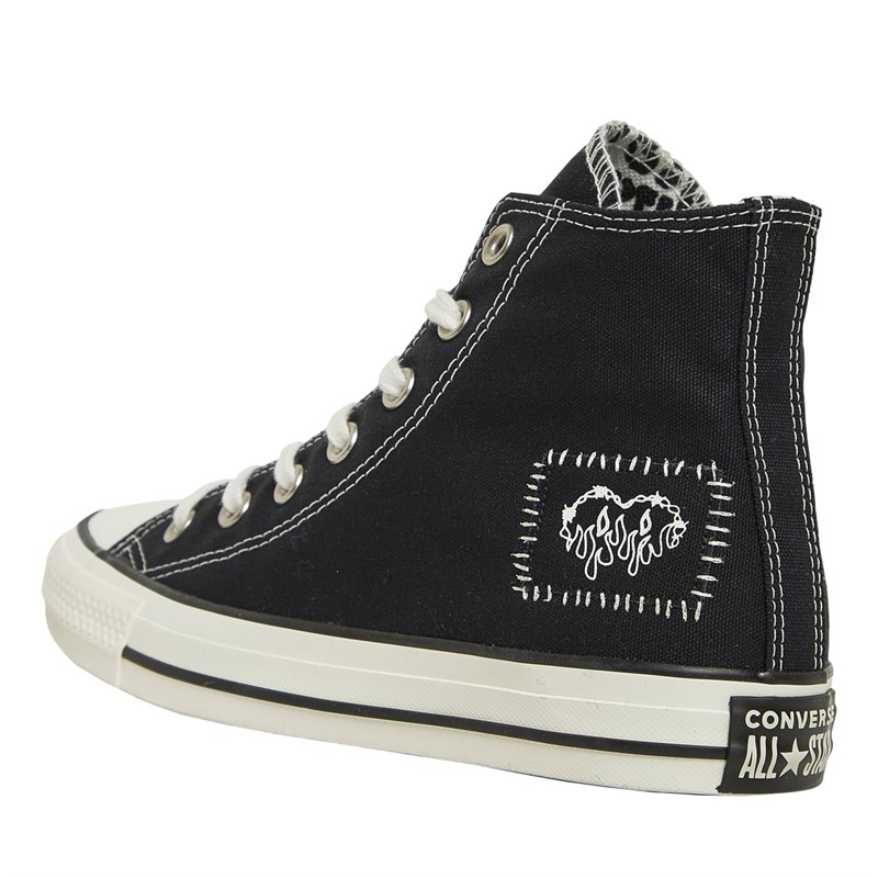 Converse Chaussures de Tennis Chuck Taylor All Star Femme Noir