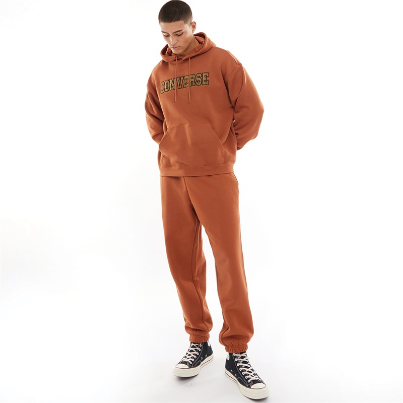 Converse Mens All Star Logo Sweat Pants Tawny Owl