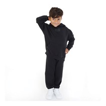 Converse Boys Hooded Tracksuit Black