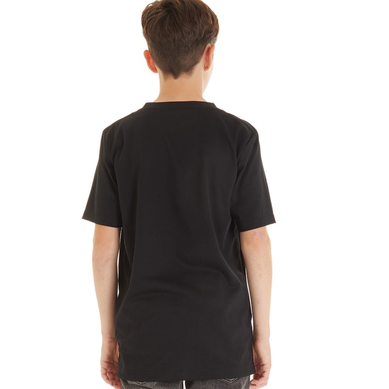 Converse Junior Boys Wordmark T-Shirt Black