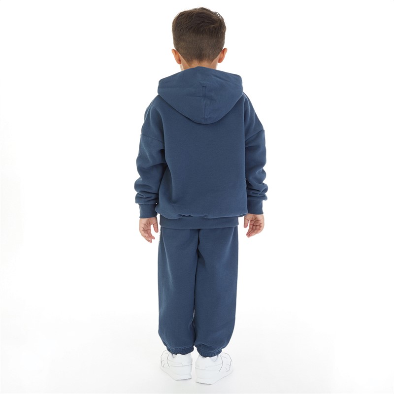 Converse Boys Hooded Tracksuit Converse Navy