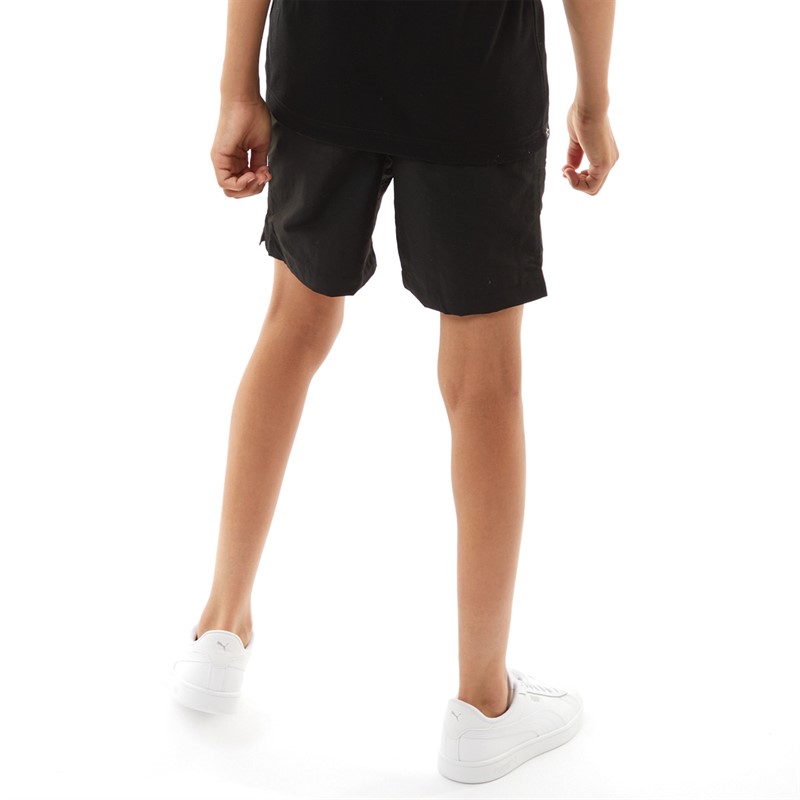 Converse Junior Boys Relaxed Nylon Short Black