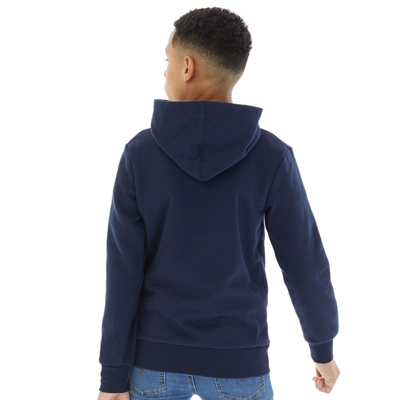 Converse Junior Boys Signature Chuck Patch Hoodie Obsidian