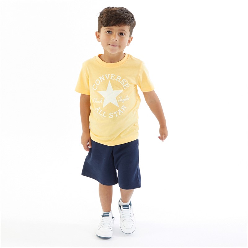 Converse Boys Chuck Logo T-Shirt Sunny Oasis