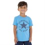 Converse Boys Chuck Logo T-Shirt University Blue