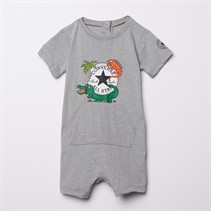 Converse Infant Boys Desert Explorer Romper Dark Grey Heather