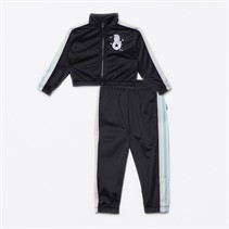 Converse Infant Girls Unicorn Taped Tricot Tracksuit Black