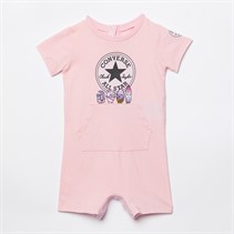 Converse Baby Girls Frozen Friends Romper Pink Foam