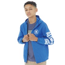 Converse Junior Boys Windbreaker Jacket Game Royal