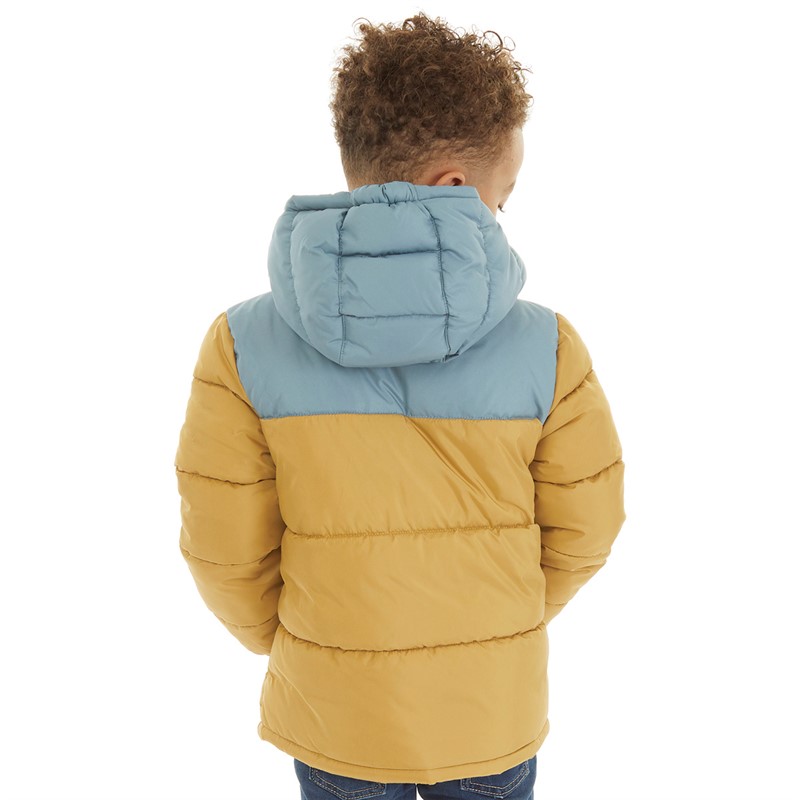 Converse Boys Color Block Padded Hooded Jacket Dunescape