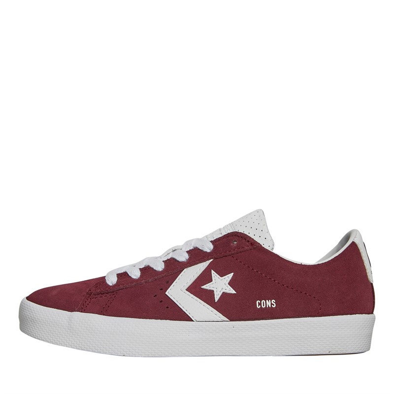 Converse PL Vulc Pro Trainers Deep Bordeaux/White/White