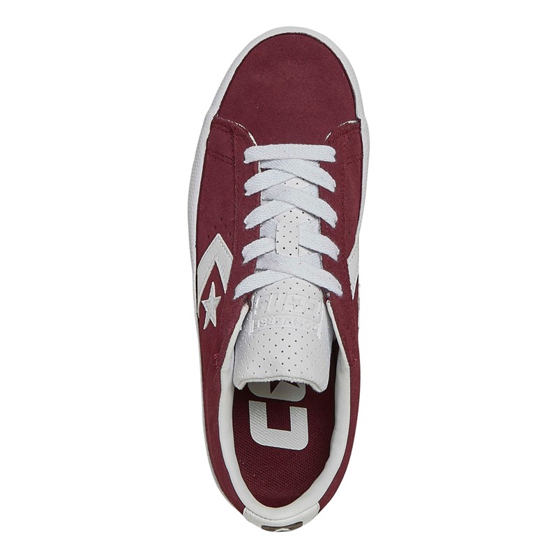 Converse PL Vulc Pro Trainers Deep Bordeaux/White/White