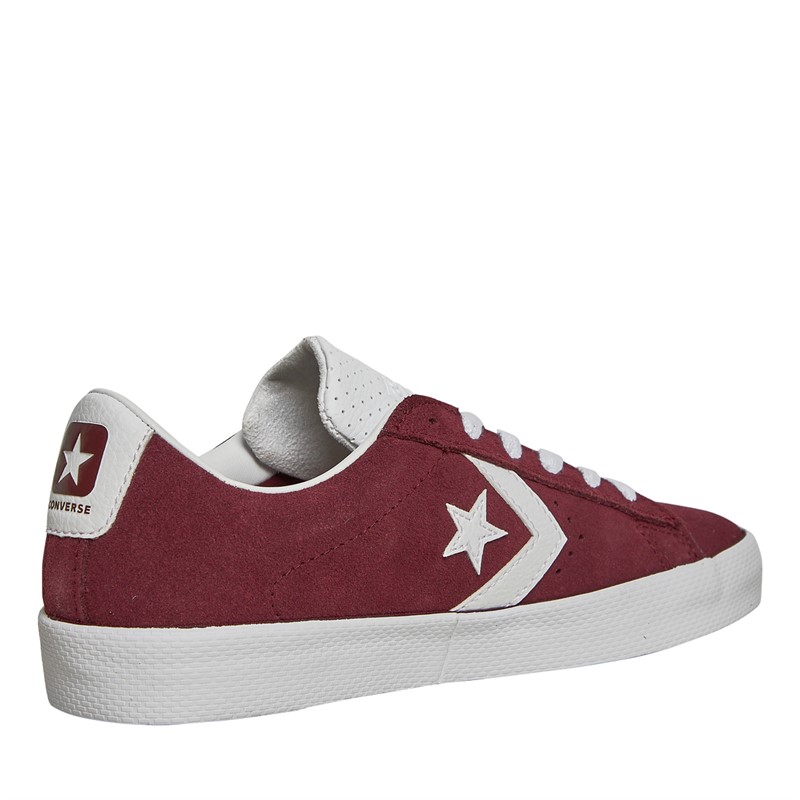 Converse PL Vulc Pro Trainers Deep Bordeaux/White/White