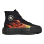 Converse Chuck Taylor All Star Cruise Hi Flames Trainers Black/Enamel Red/Black