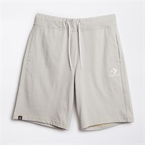 Converse Embroidered Drawcord Shorts Natural Heather