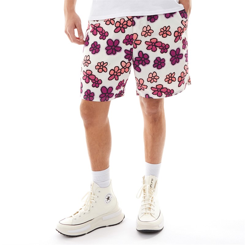 Converse Mens Floral 7 Shorts Floral AOP