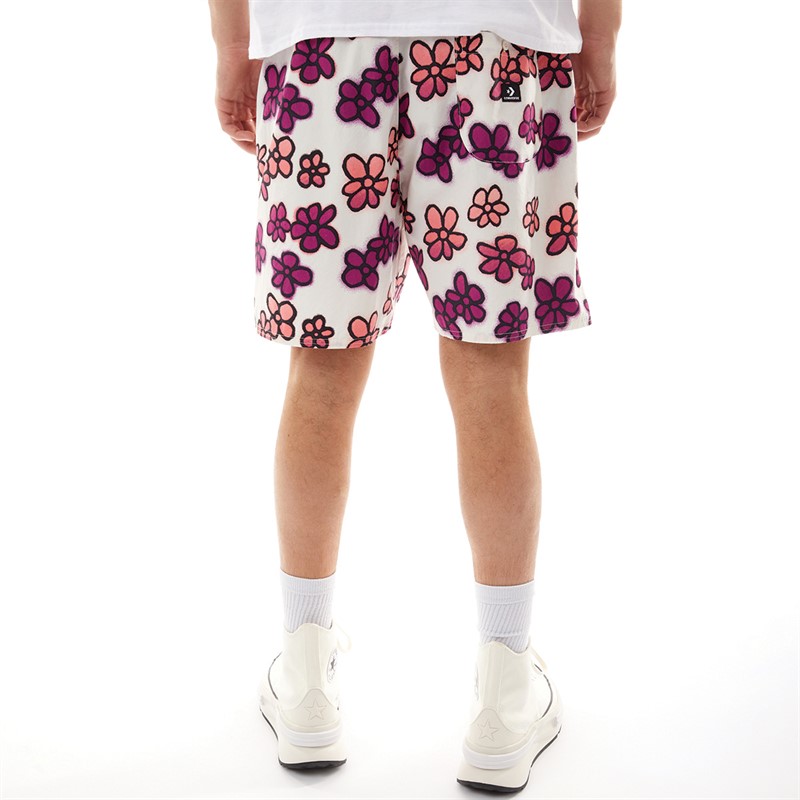 Converse Mens Floral 7 Shorts Floral AOP