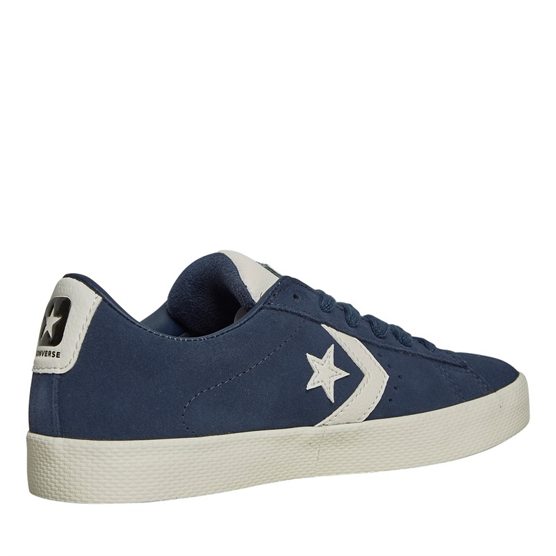 Converse PL Vulc Pro Suede And Leather Trainers Navy/Egret/Navy