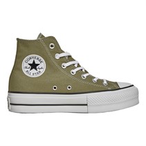 Converse Chuck Taylor All Star Lift Platform Trainers Mossy Sloth/White/Black