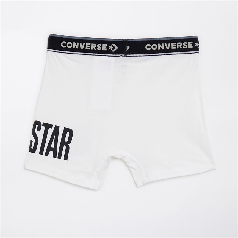 Converse Junior Boys All Star Two Pack Boxers Black