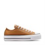 Converse Womens Chuck Taylor All Star Lift Platform Canvas Trainers Gingersnap/White/Black