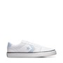 Converse Mens Belmont Synthetic Leather Trainers White/Cloudy Daze/White