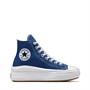 Converse Womens Chuck Taylor All Star Move Platform Trainers Armor Blue/White/Black
