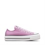 Converse Womens Chuck Taylor All Star Lift Platform Canvas Trainers Classic Amethyst/White/Black