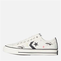 Converse Mens Star Player 76 '90s Print Trainers Vintage White/Egret/Black