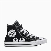 Converse Kids Chuck Taylor All Star Hi Eyes Easy On Trainers Black/White/Black
