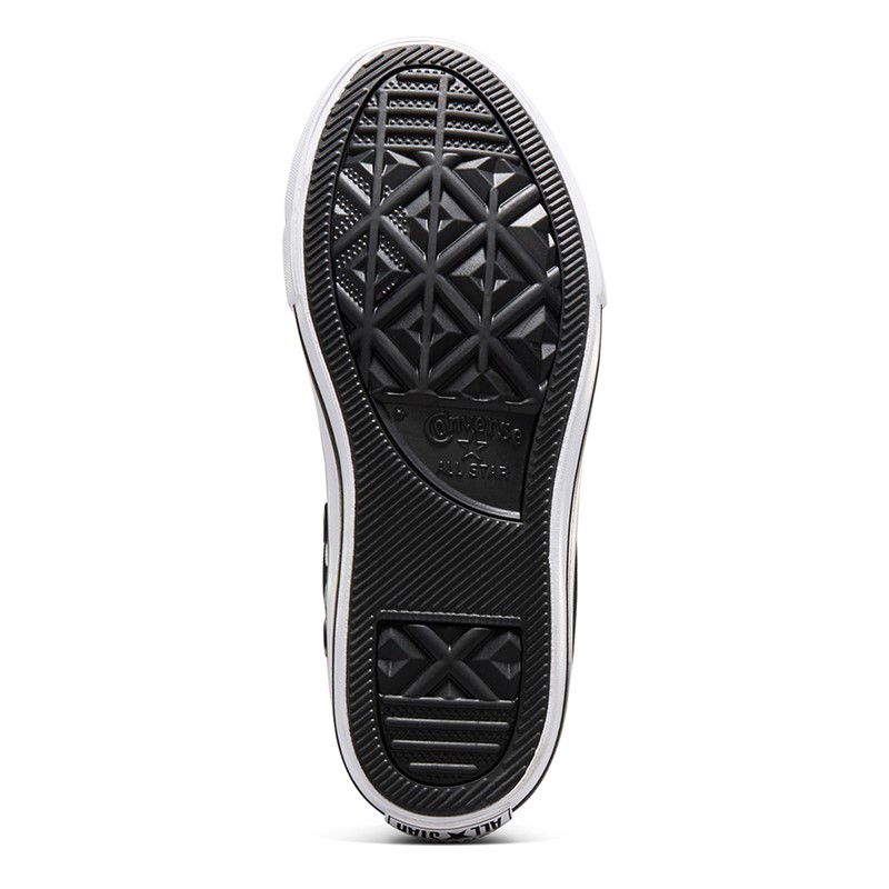 Converse Kids Chuck Taylor All Star Hi Eyes Easy On Trainers Black/White/Black