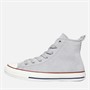 Converse Junior Chuck Taylor All Star Hi Suede Trainers Grey Area/Egret/Midnight Navy